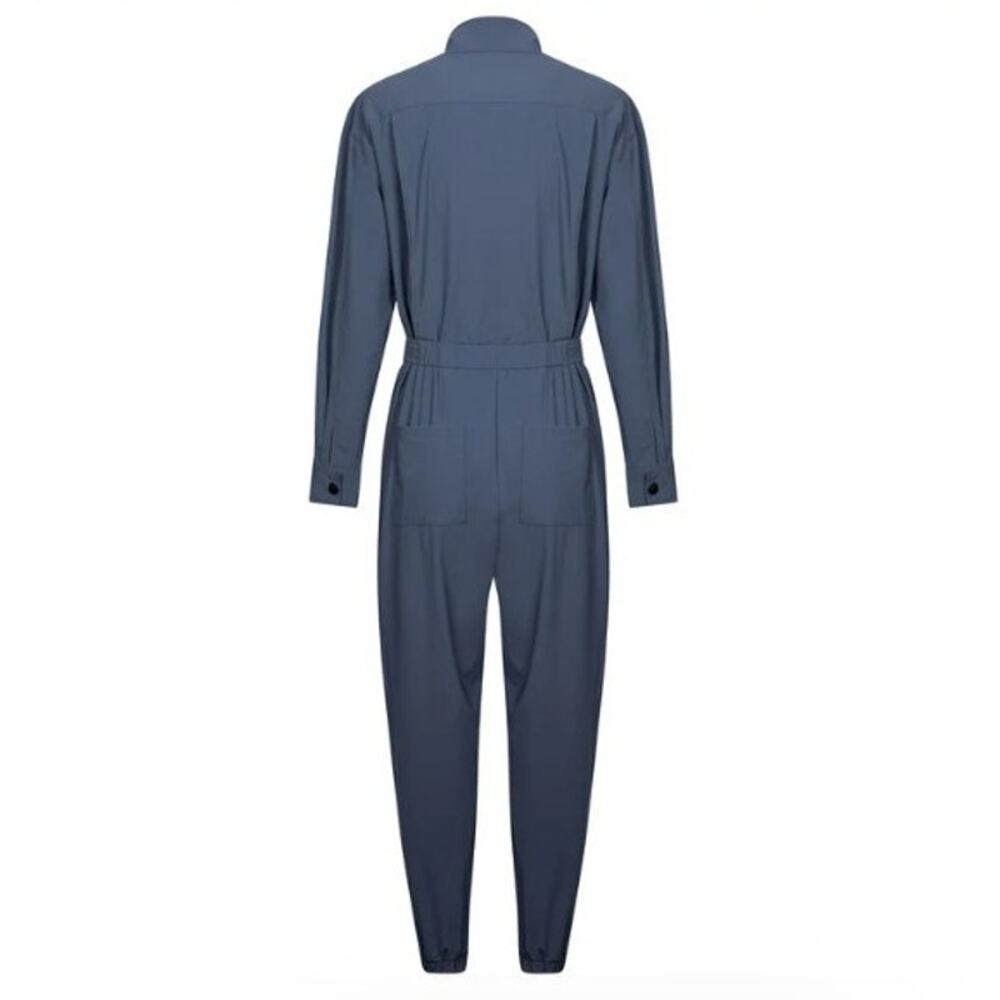 NWT Greyson Womens Evren Pant Jumpsuit in Anthracite Size Large - Picture 3 of 9